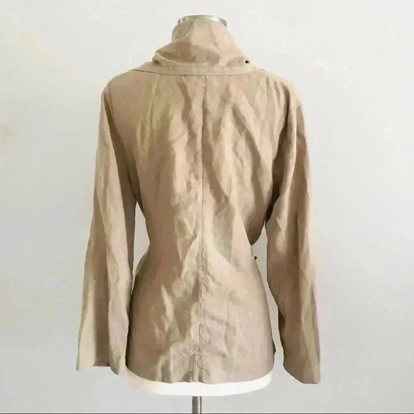 Brochu Walker Linen Blend Waterfall Jacket - Picture 6 of 9